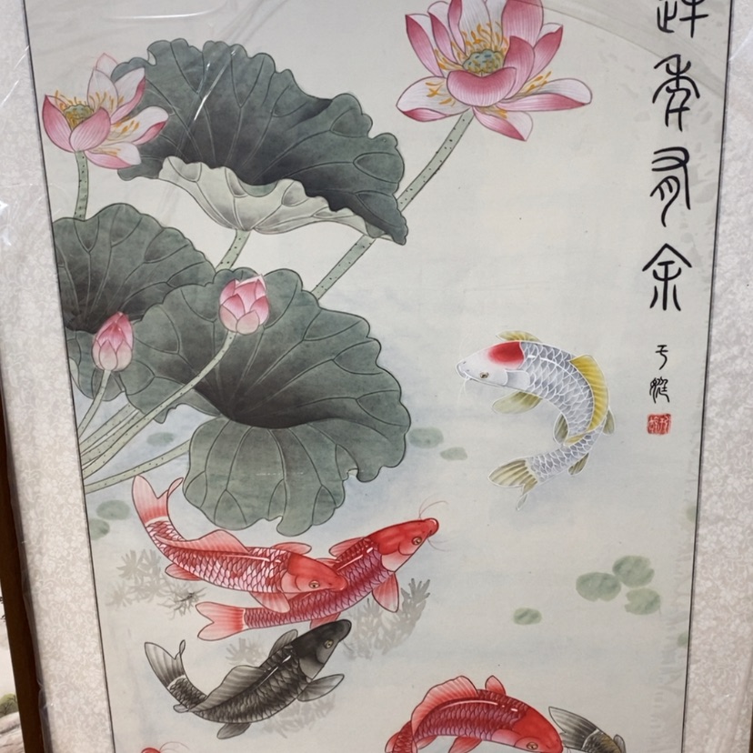 【闪购商品】国画手绘国画工笔带框