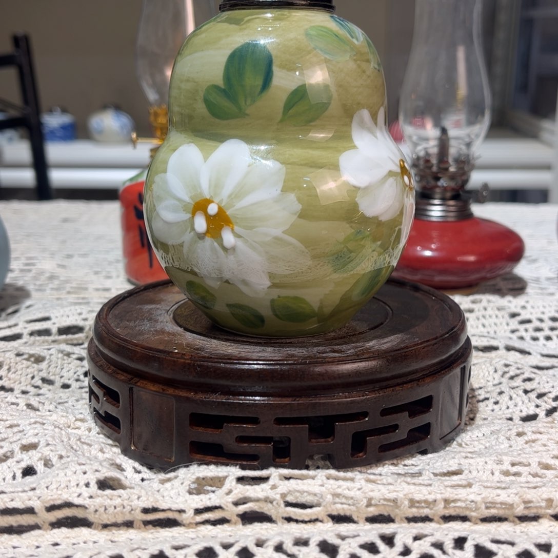 摆件景德镇陶瓷香薰灯