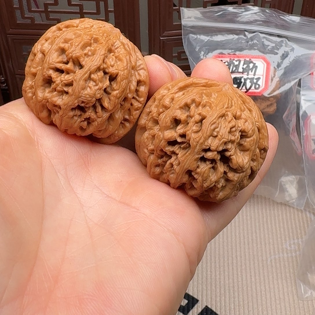 吊坠文玩核桃粗筋