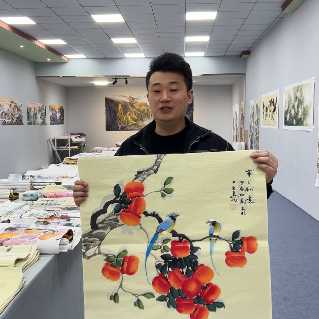 国画国画作品宣纸纯手绘
