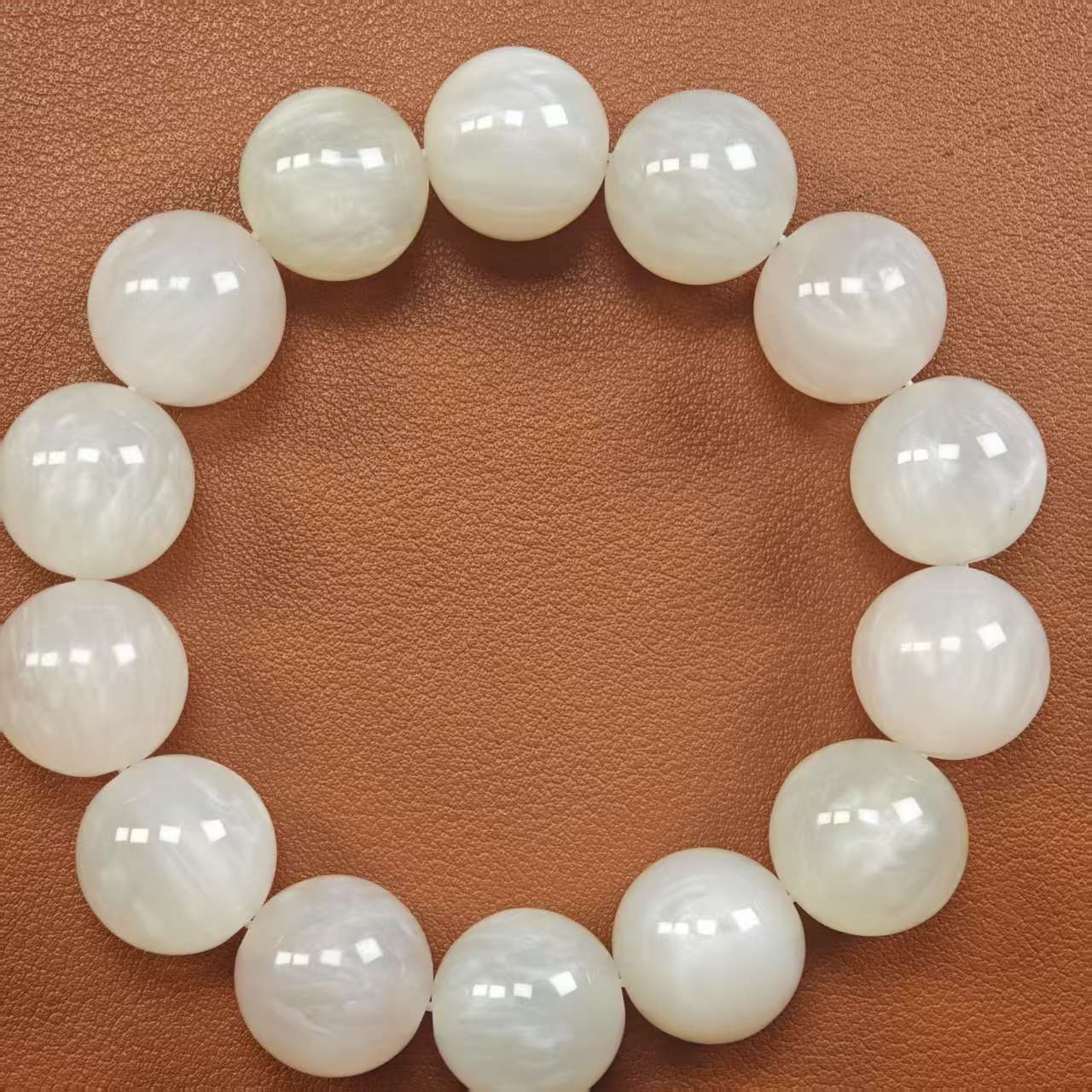 A0010七彩海云母1.6cm精品手串SLWD0010