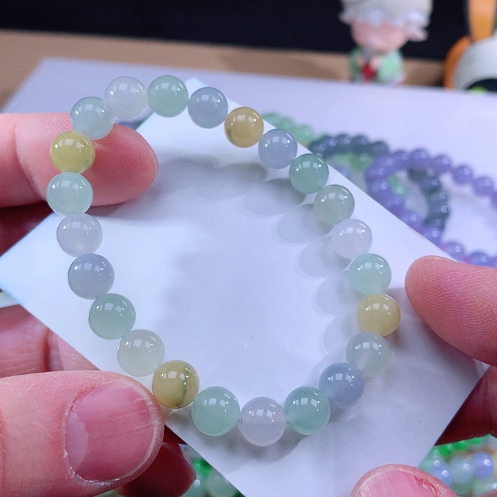 翡翠手链未镶嵌翡翠