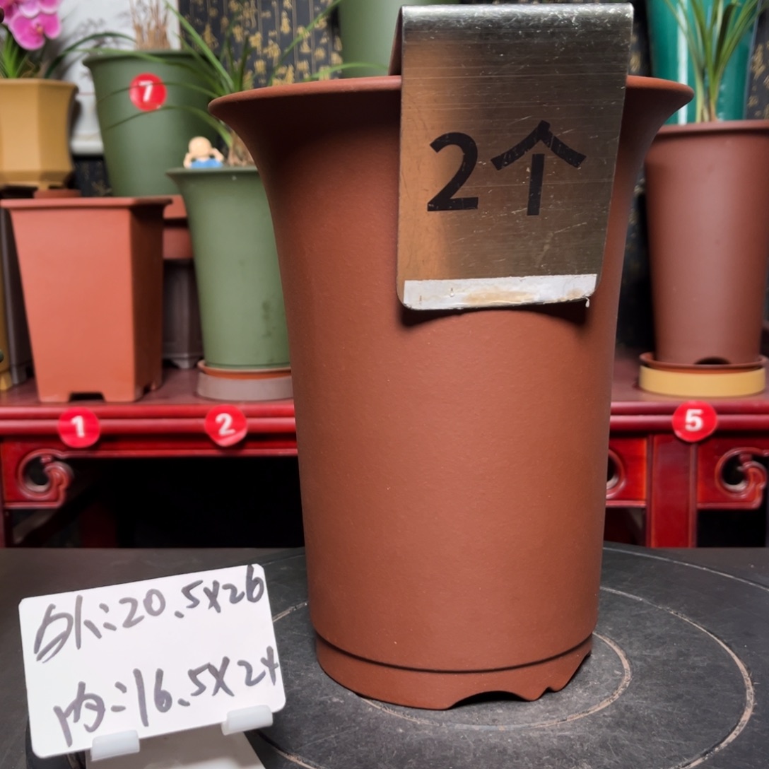 紫砂花盆紫砂花盆