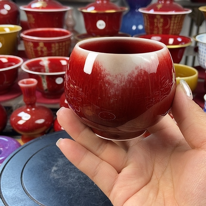 陶瓷景德镇名陶坊原矿郎红