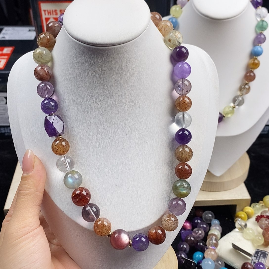 水晶手链银S925镶嵌