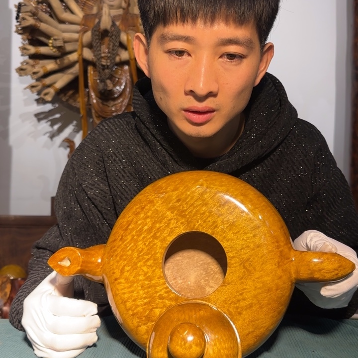 金丝楠总*眠小叶桢楠把把壶