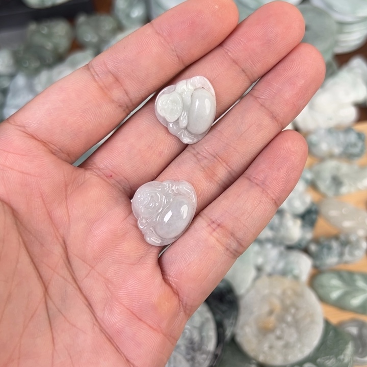 颈饰未镶嵌翡翠天然A货翡翠07