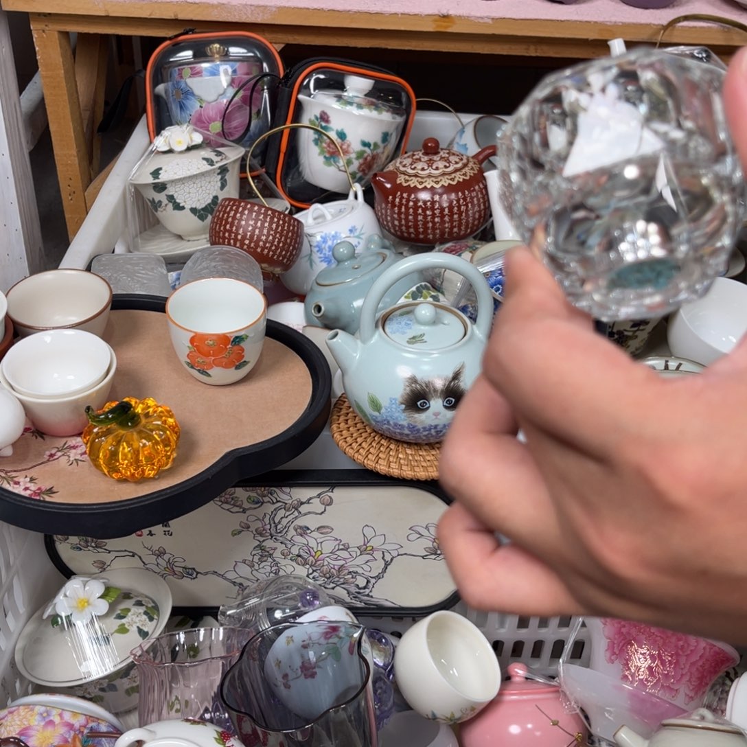 瓷片陶瓷茶具家用配件