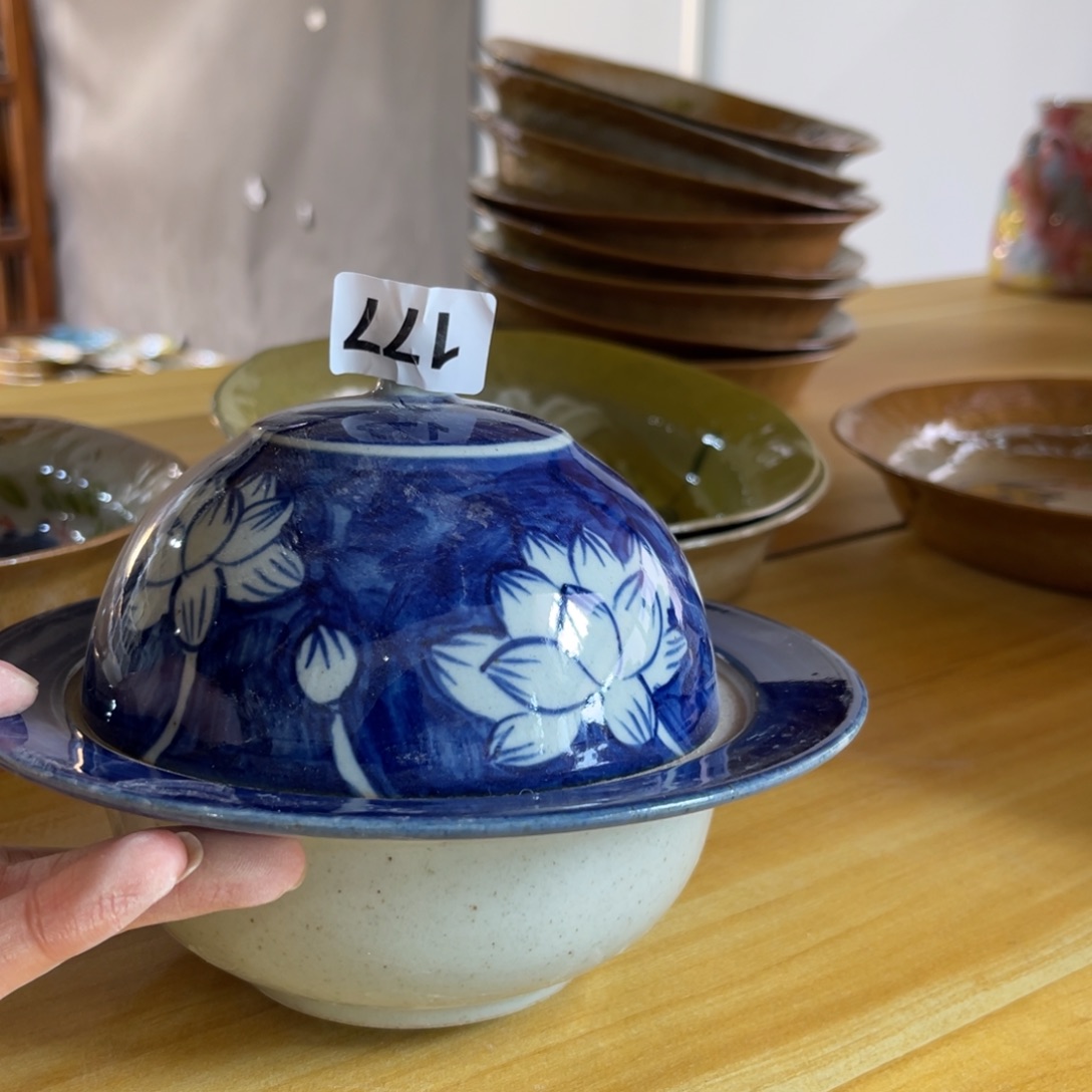 瓷片景德镇手工手绘微瑕