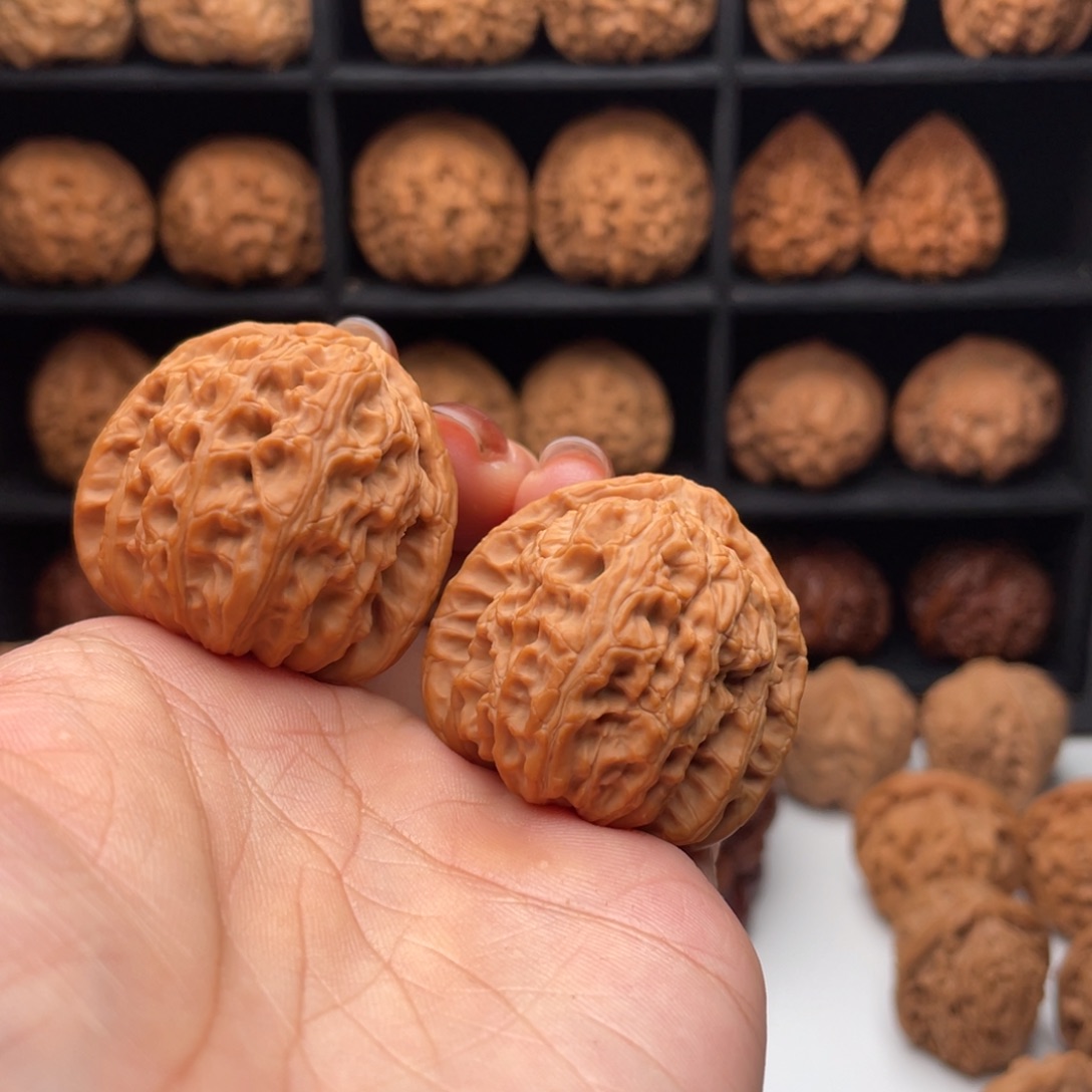 川****文玩核桃把件白狮子……………