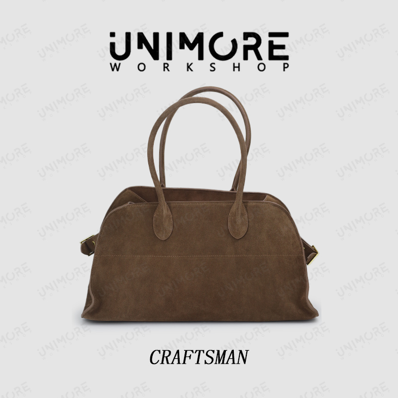 【造物至定制】磨砂皮女神手提托特包（横版）-UNIMOREWORK SHOP