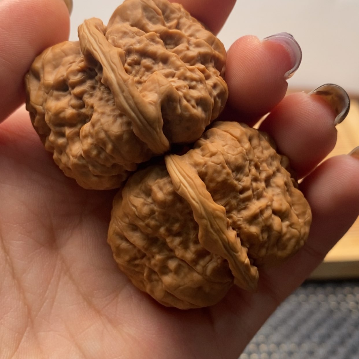 【闪购商品】文玩核桃吊坠边39三角