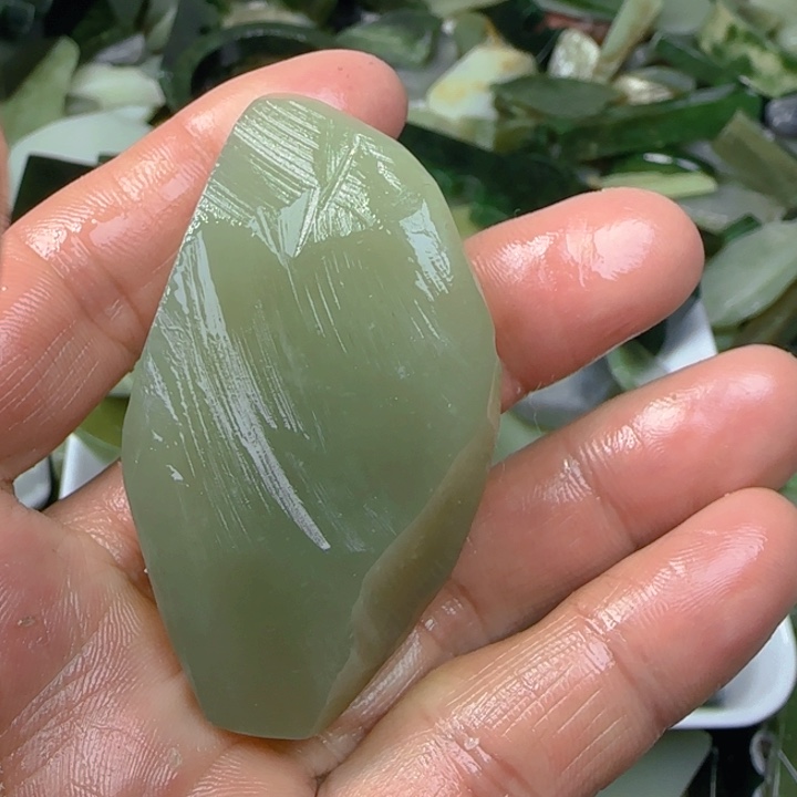 未镶嵌和田玉珠宝半成品