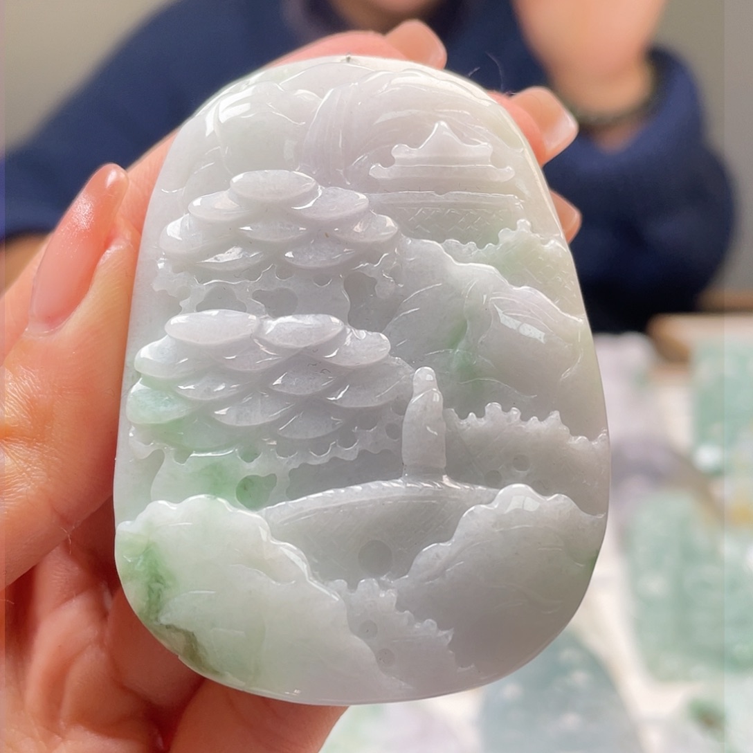 翡翠吊坠(不含链)未镶嵌