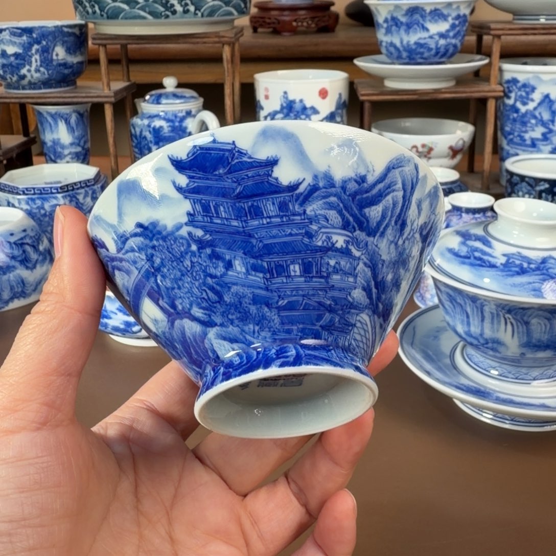 景德镇陶瓷手工手绘