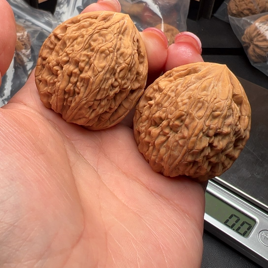 文玩核桃把件蛰*虎头王39