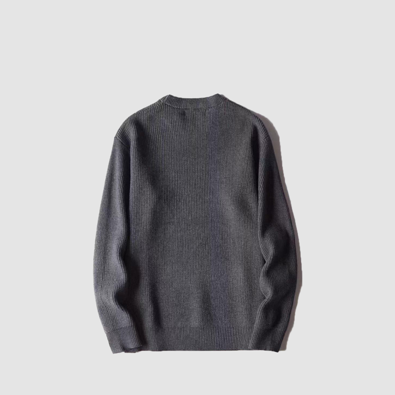 【25号链接ES】简约设计针织衫轻奢舒适潮流圆领男士毛衣24T6622