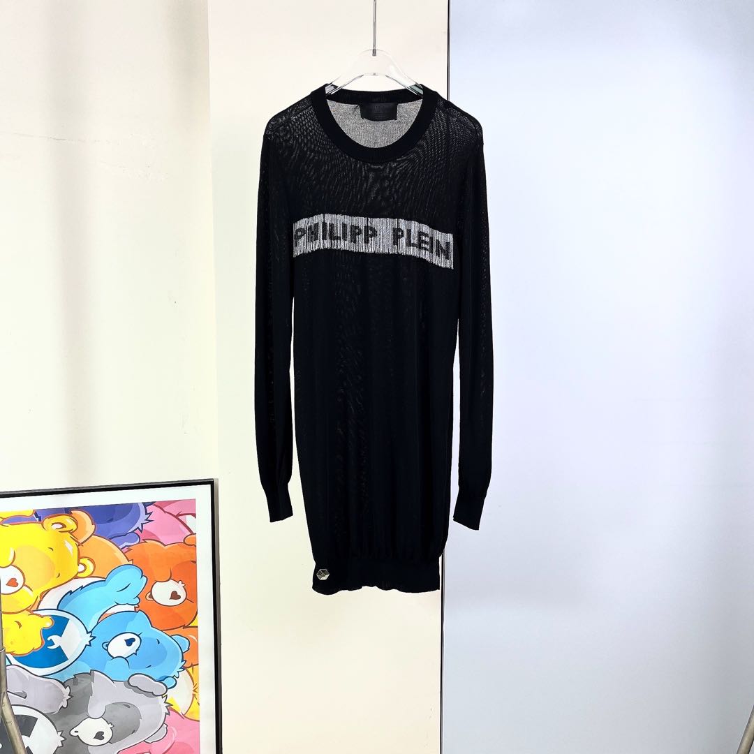 95新/ Philipp plein/ 针织连衣裙/M码/Xsps11671