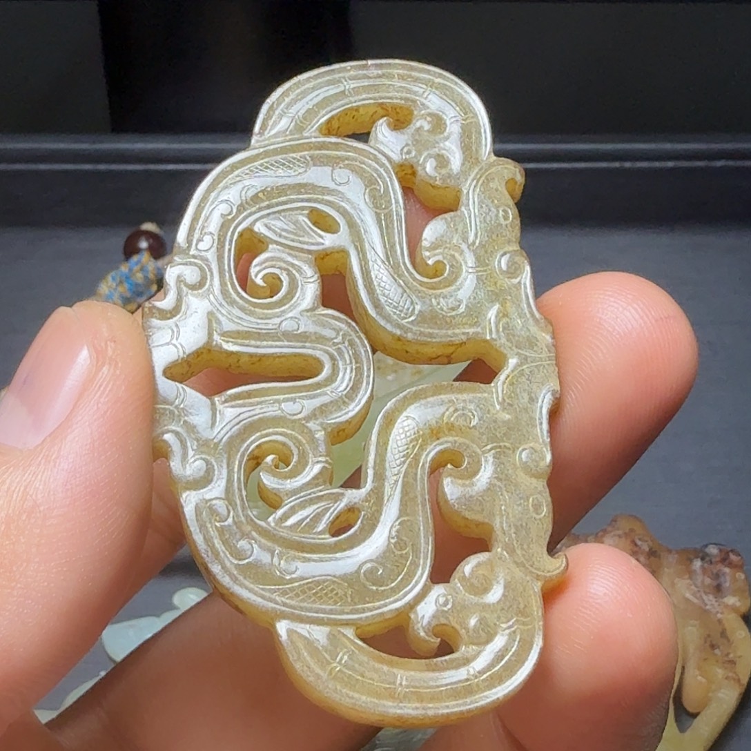 @***期和田玉（糖玉）未镶嵌挂件