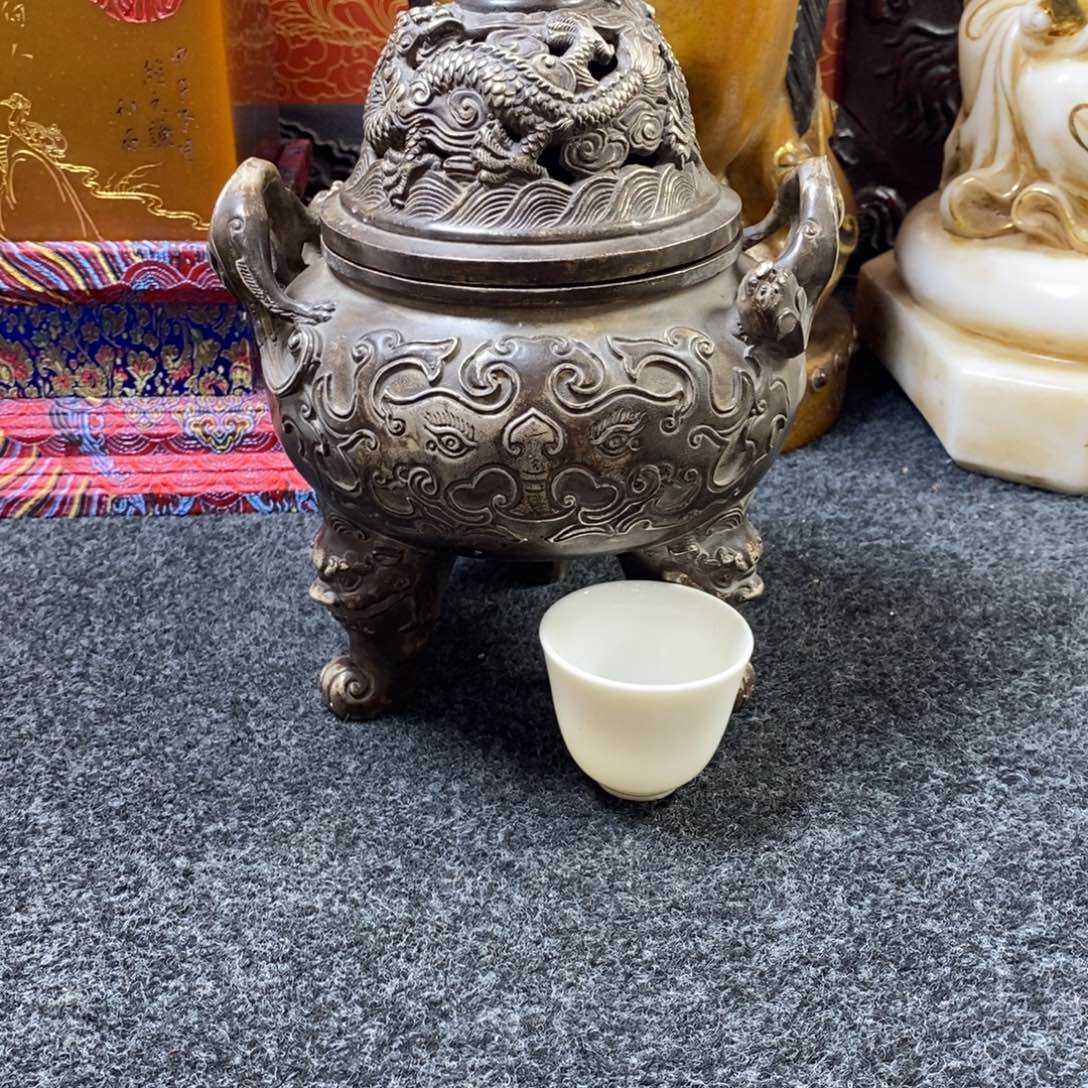 羋***)其他陶精品美物大摆件