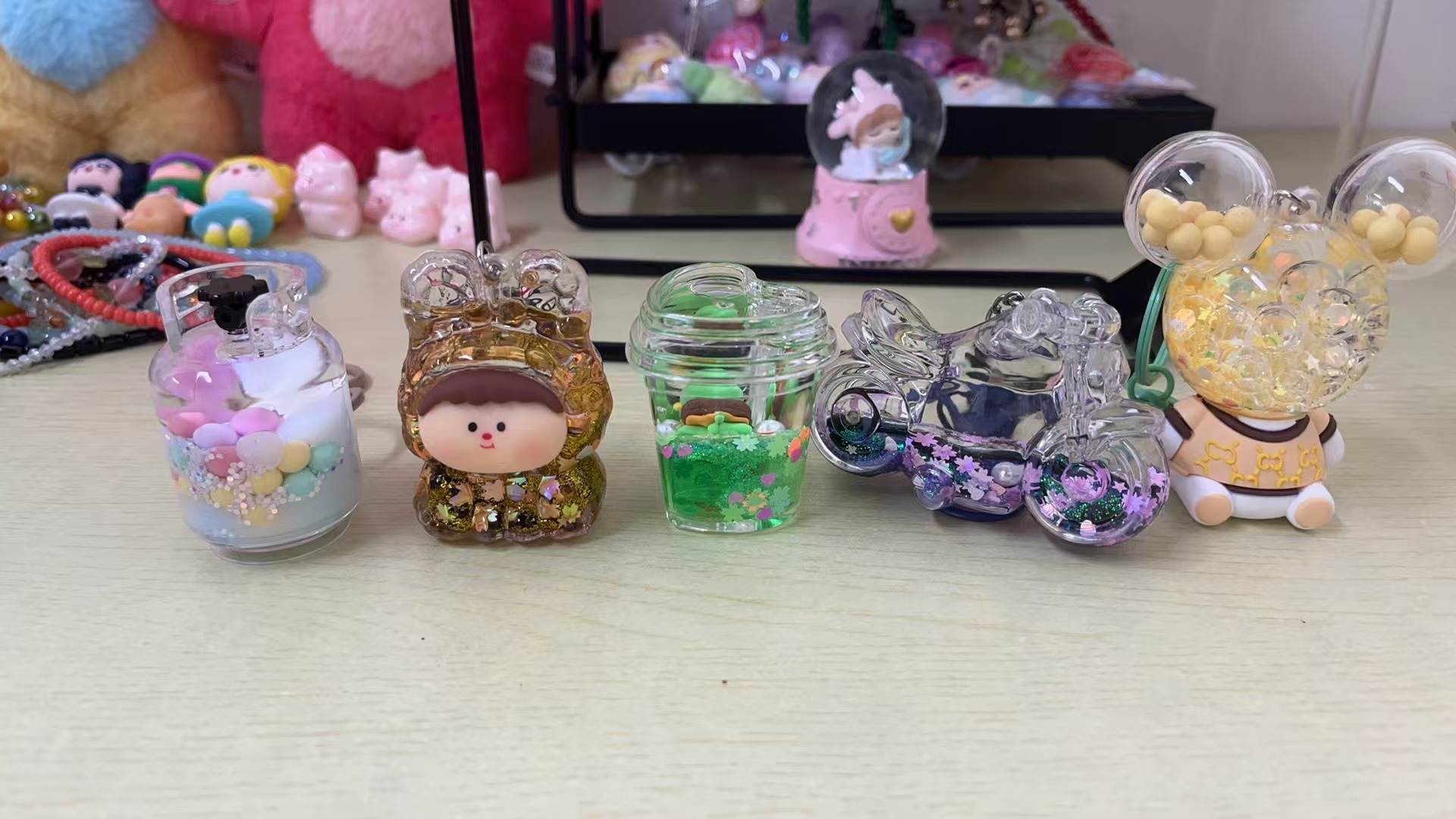 【钥匙扣对对碰】DIY钥匙扣汽车挂扣背包扣挂饰