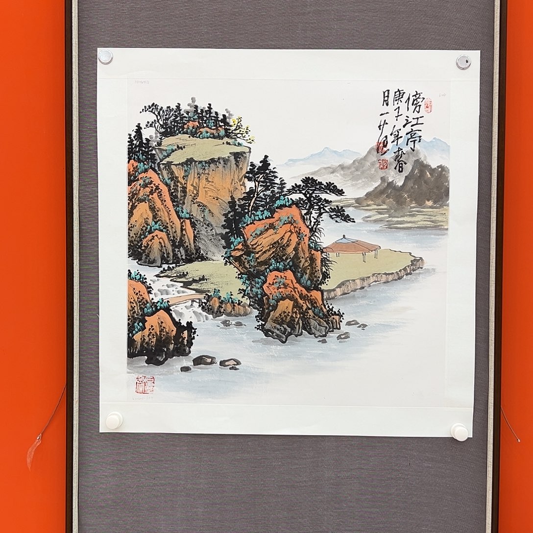 油画姜国华展览原作