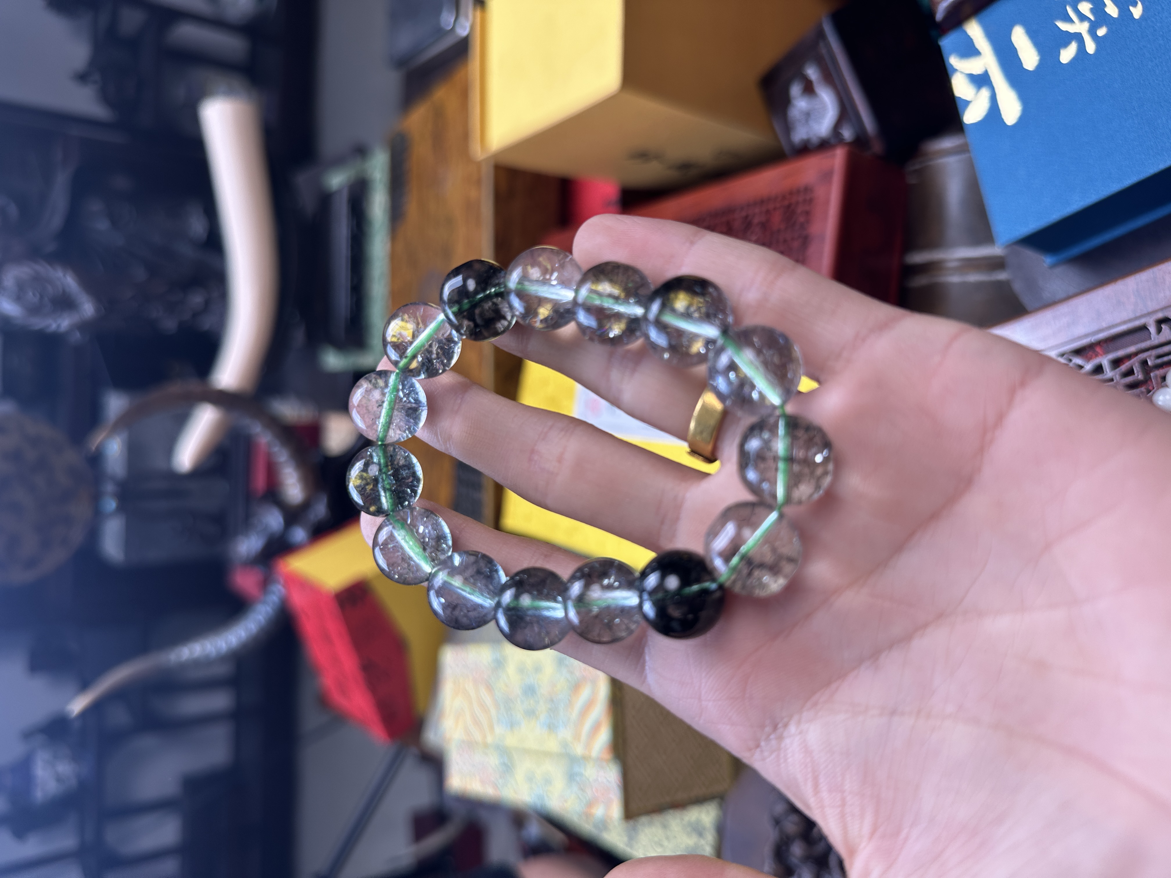 【闪购商品】绿幽灵手串