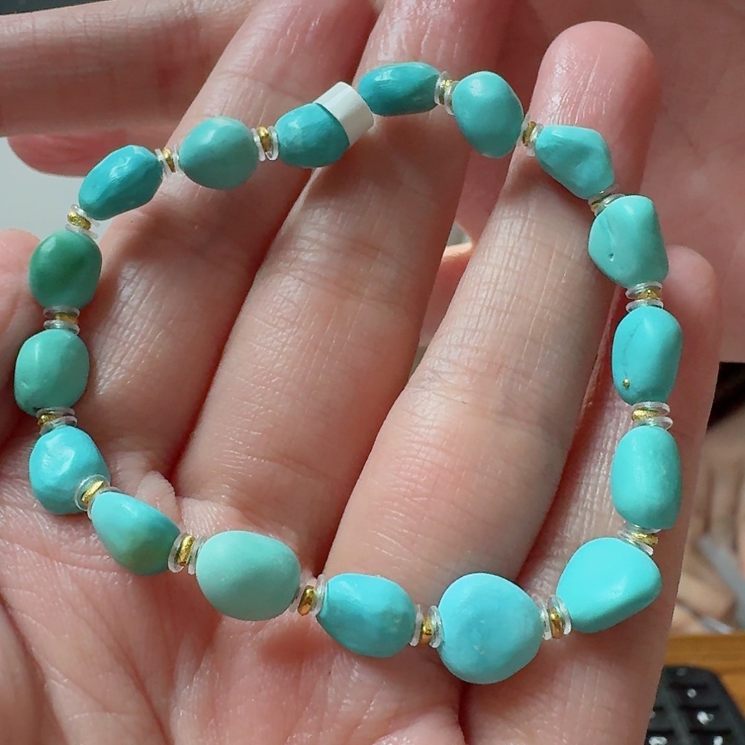 绿松石珠宝奇石未镶嵌