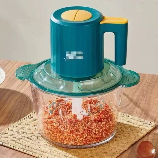 新款绞肉机多功能料理机打肉打蒜末碎菜随机 AL