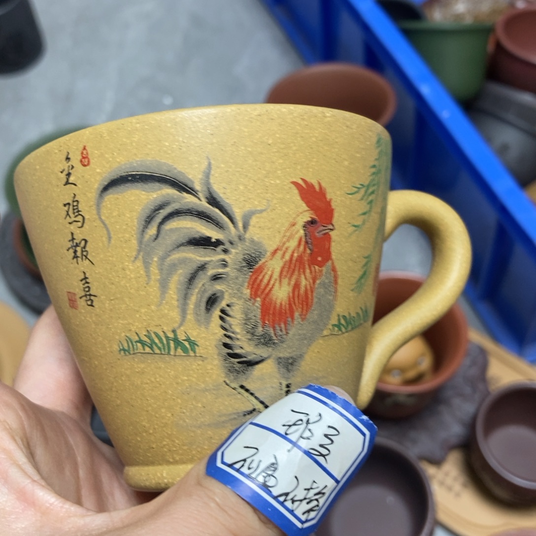 茶杯紫砂瑕疵不退不换，花泥