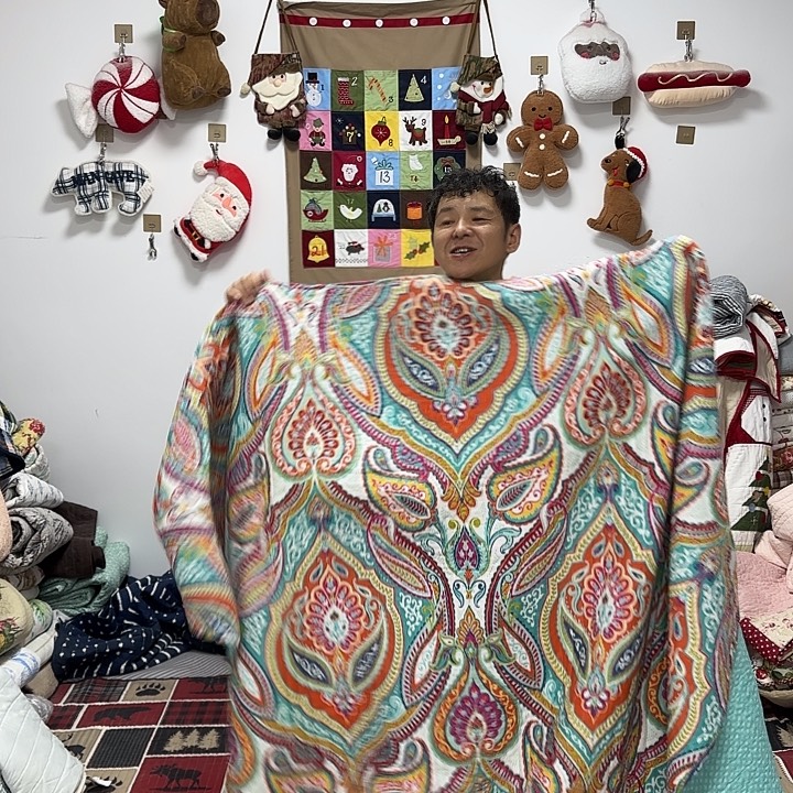 筑***梦棉花一面磨毛一面棉微瑕