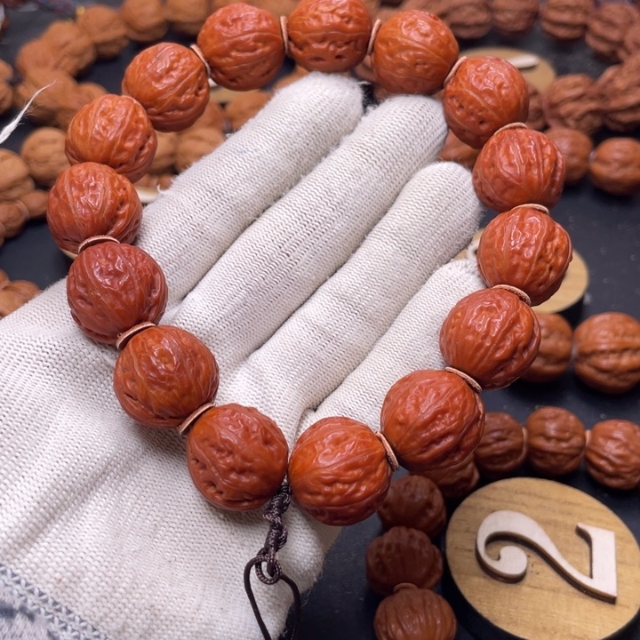 手串文玩核桃小光头