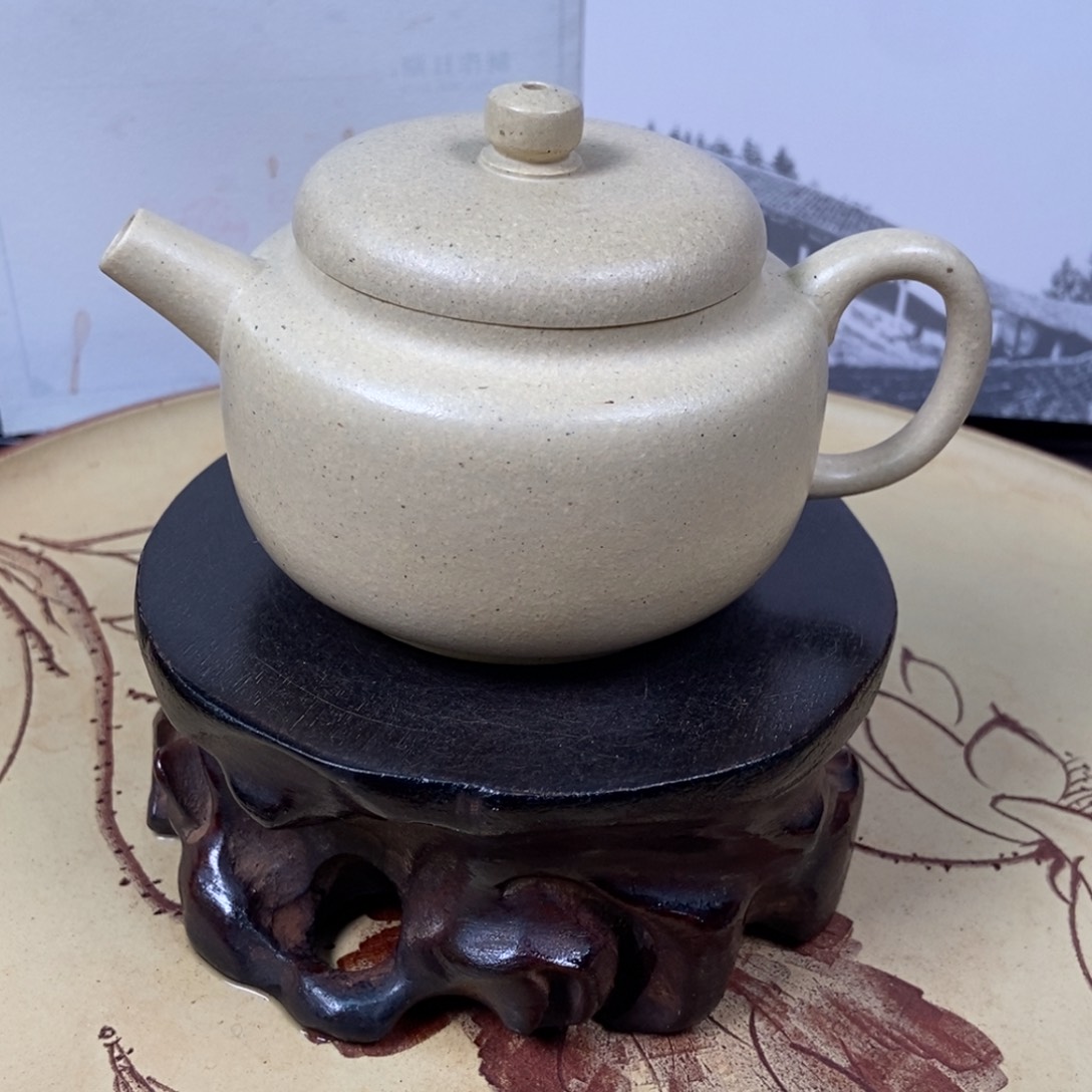 紫砂茶壶本绿150 容量宜兴紫砂壶