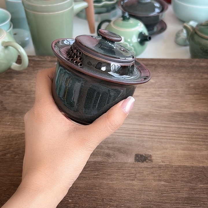 小米茶器龙泉青瓷