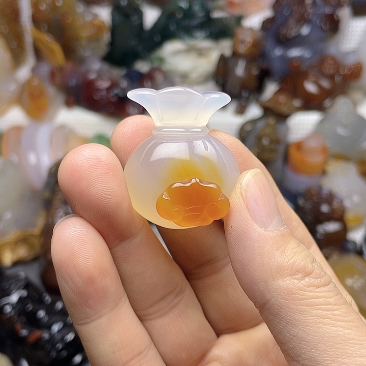 玛瑙/玉髓饰品未镶嵌
