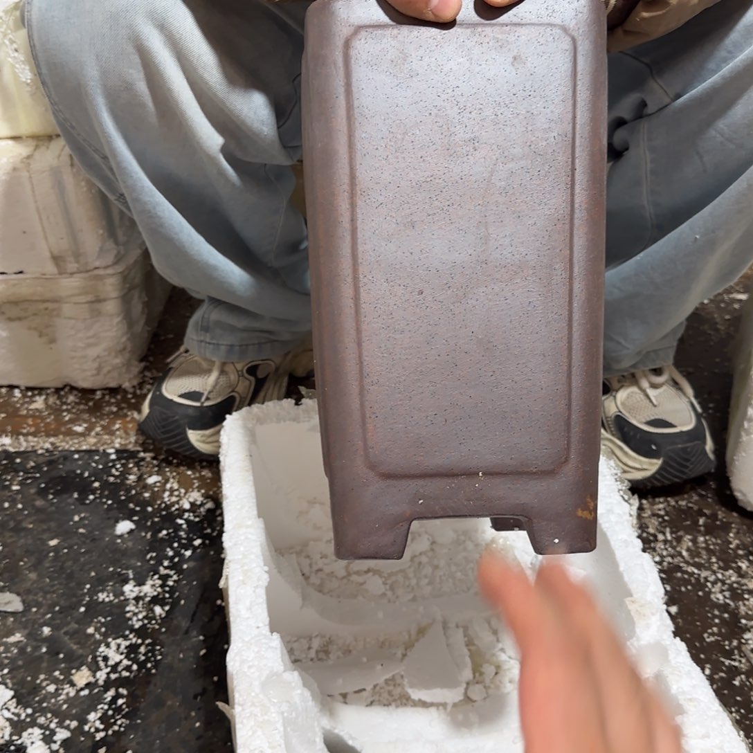 紫砂花盆口径18.30口径