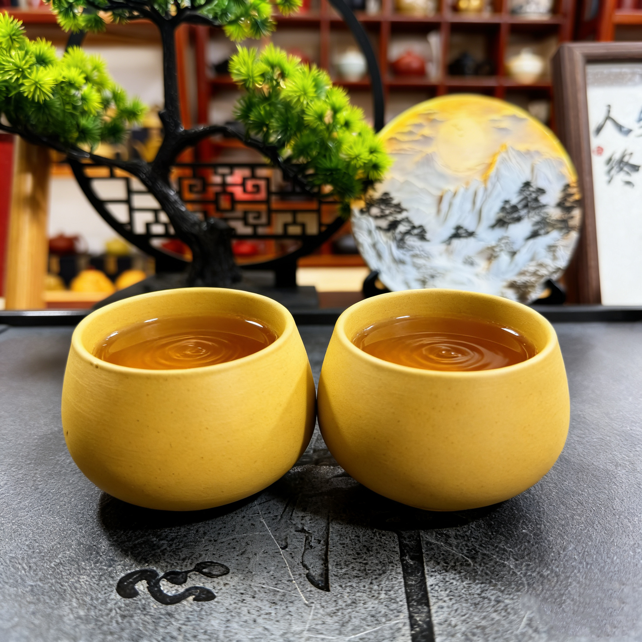 （弟弟专用）黄段主人杯1对