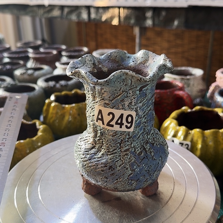 内口5.5高14粗陶手工制作