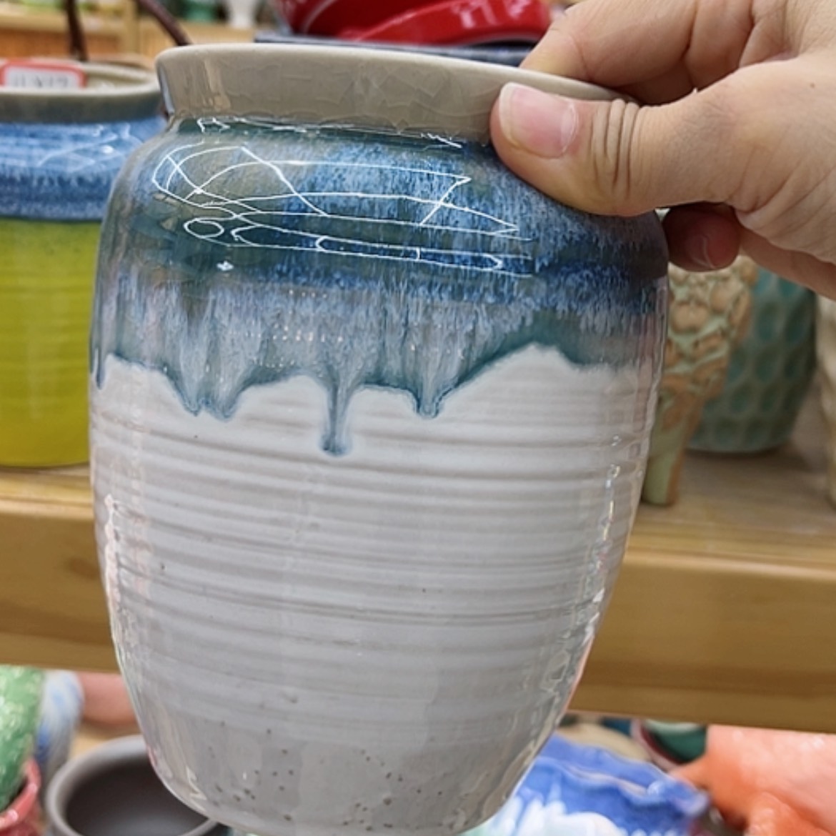 【闪购商品】陶瓷花盆