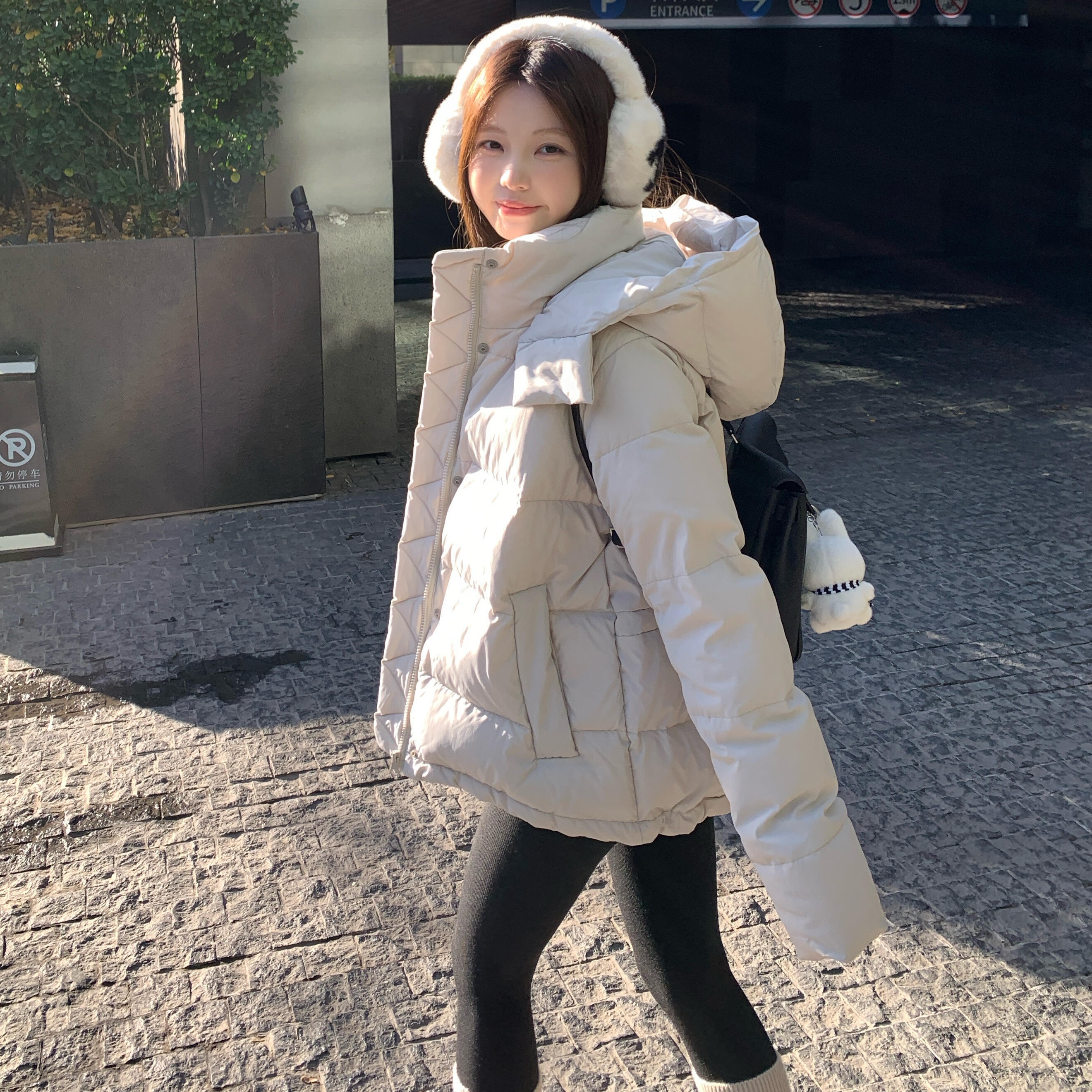 【闪电侠专属】五格泡芙羽绒服商场同款一样样女士羽绒服