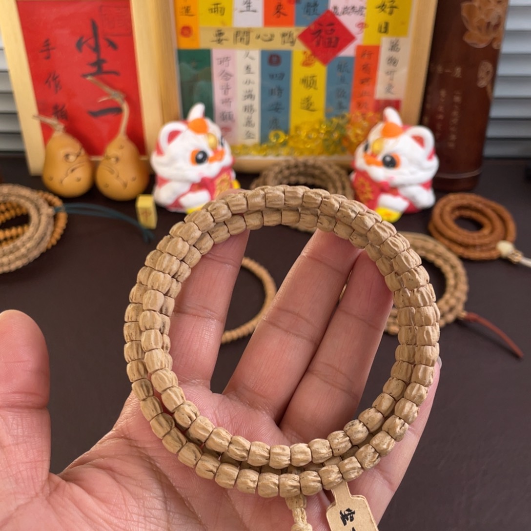 柏香籽/百香籽吊坠粉油皮 直切龙脊顺