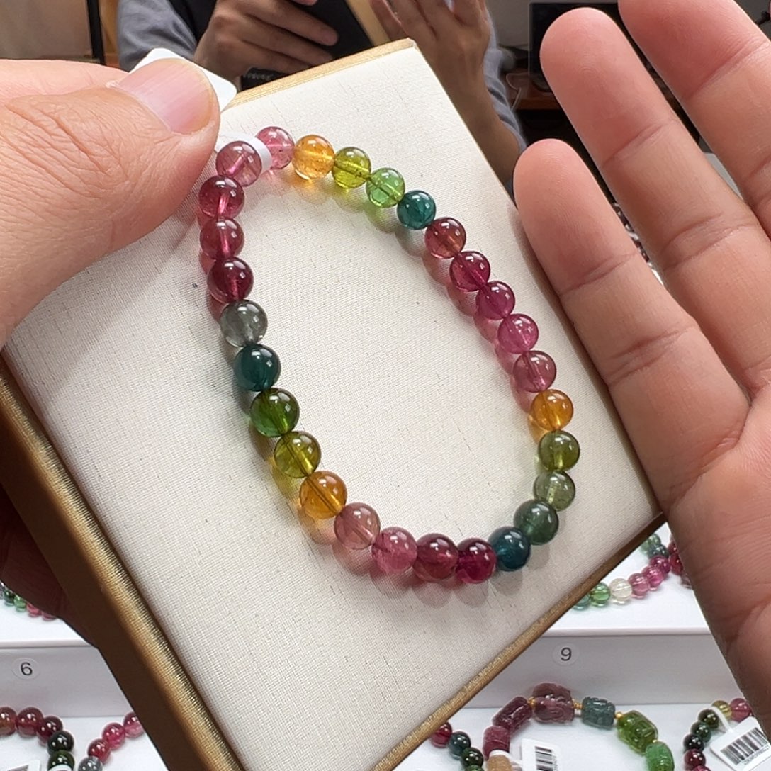 手串未镶嵌碧玺6.5mmmmmmmmm