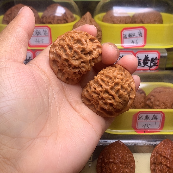 吊坠文玩核桃玄月