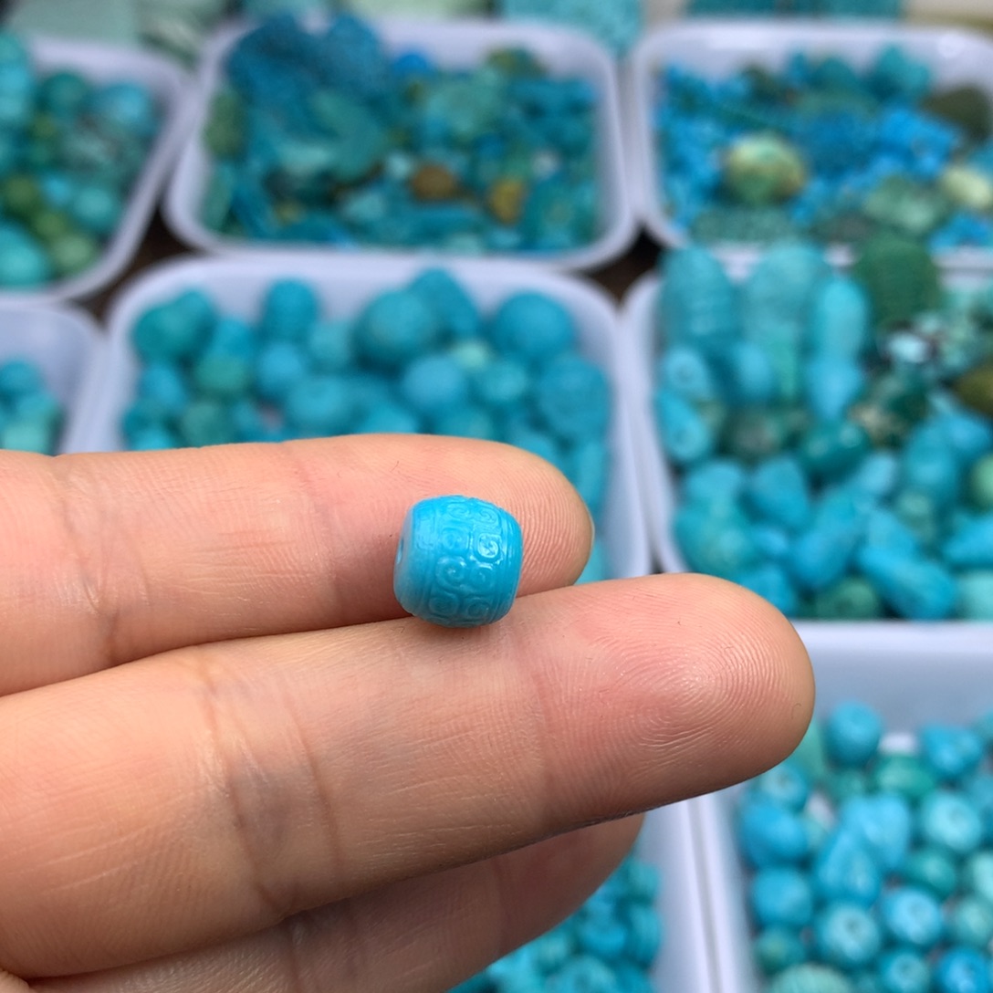 绿松石未镶嵌吊坠(不含链)