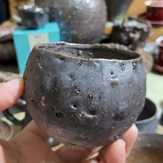 杯鼓包介意勿拍柴烧裸烧手作品