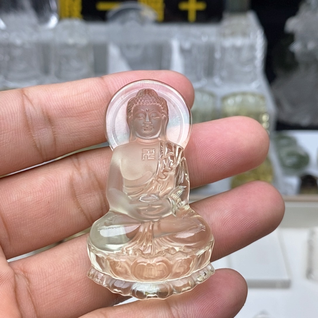 水晶颈饰未镶嵌大***）