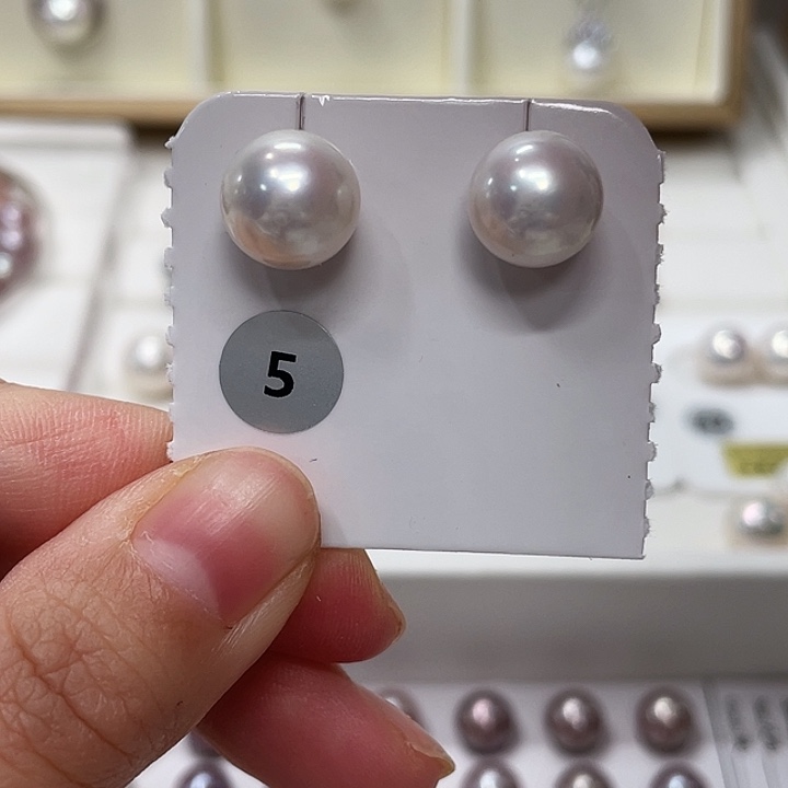 非金属10.45mm正圆近无暇银粉福利不退换