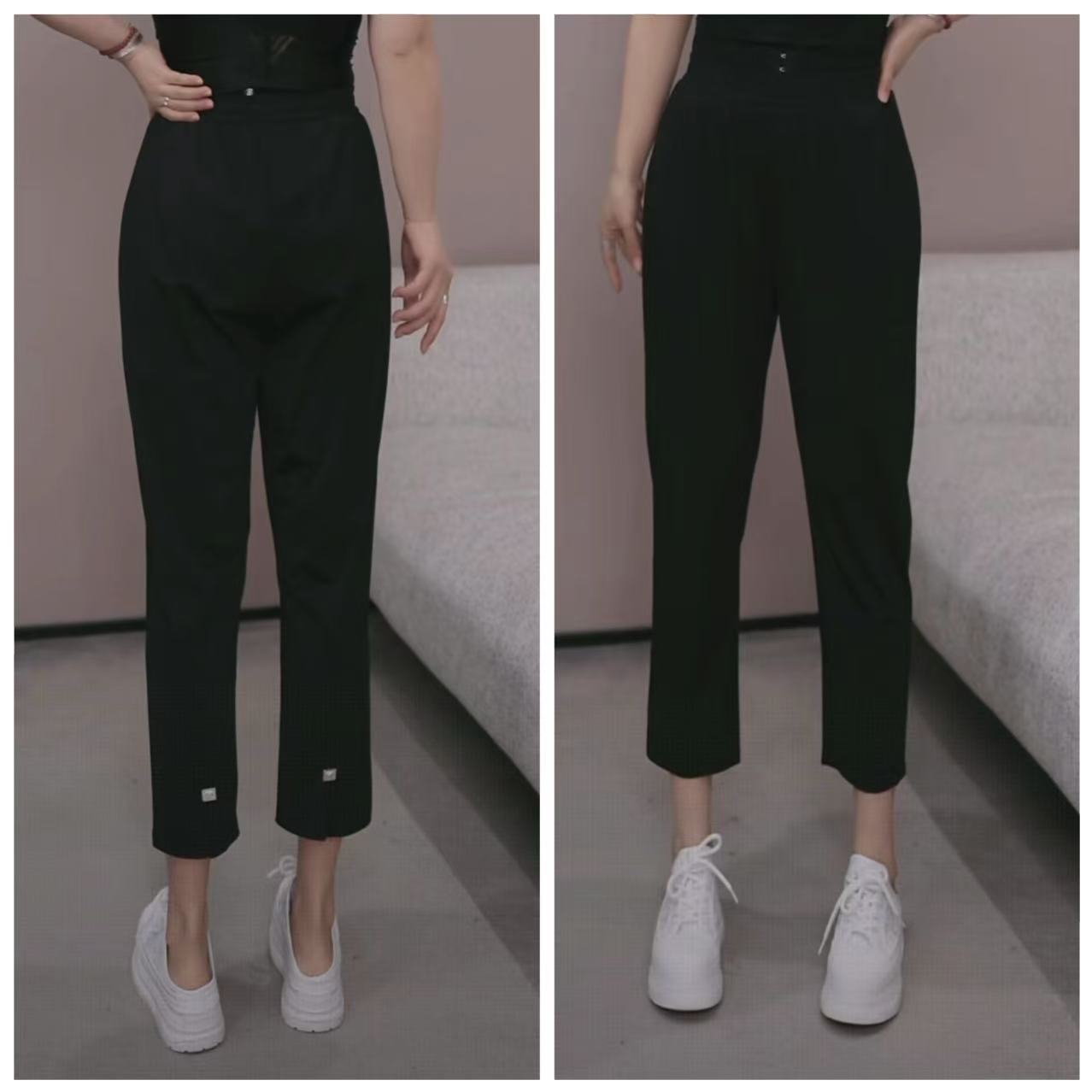 【NO退货】瑕疵品开线【超级大爆款！金属标后开叉面膜裤】 YYX 5229-1