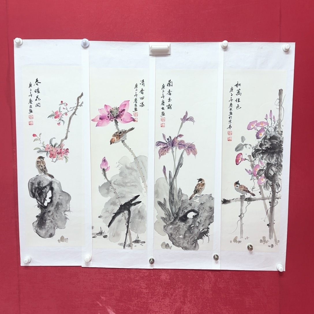 国画庆友老师国画精品
