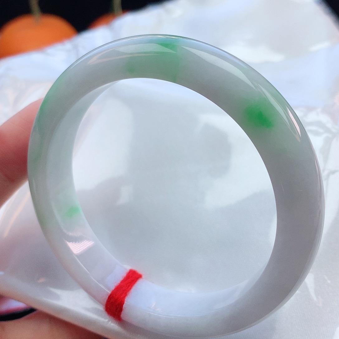 翡翠手镯未镶嵌57圈口882318